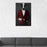 Cow Drinking Martini Wall Art - Red and Black Suit